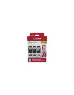 Cartucho de Tinta Original Canon PG-540L + CL-541 XL Multipack Alta Capacidad/ 2x Negro/ Tricolor + Papel Fotográfico