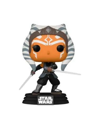Funko pop star wars the mandalorian ahsoka con sables 54527