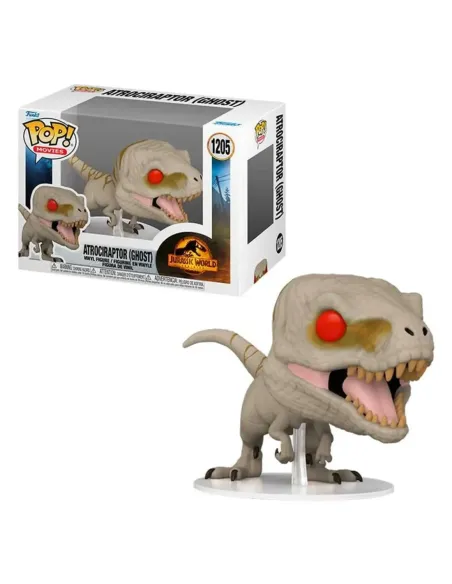 Funko pop cine jurassic park jurassic world 3 atrociraptor (ghost)