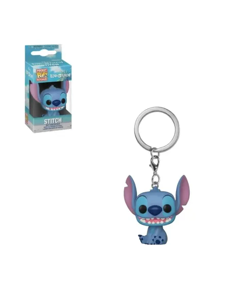 Funko pop keychain llavero disney lilo & stitch stitch sentado 55619
