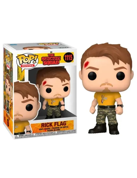 Funko pop dc comics escuadron suicida rick flag 56020