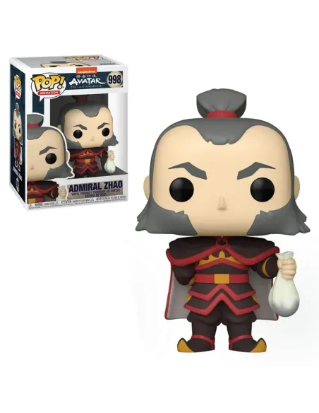 Funko pop animacion avatar the last airbender la leyenda de aang admiral zhao 56023