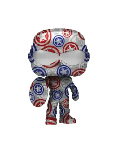 Funko pop marvel falcon & the winter soldier artist series patriotic age falcon edicion especial 56153