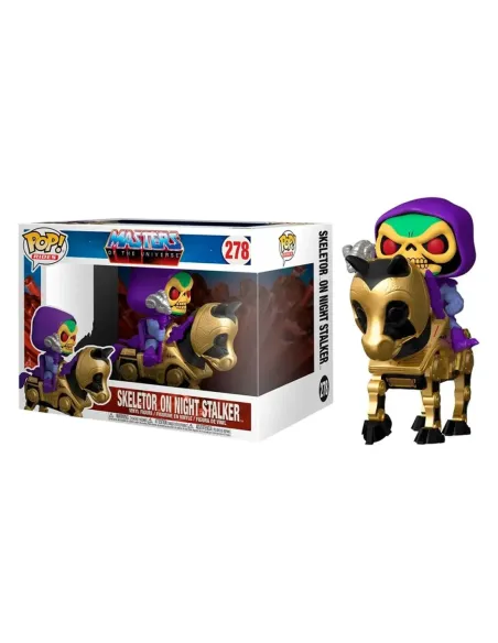 Funko pop rides animacion masters of the universe skeletor montado en night stalker 56201