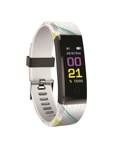 Pulsera smartband muvit io health pop spots multicolor