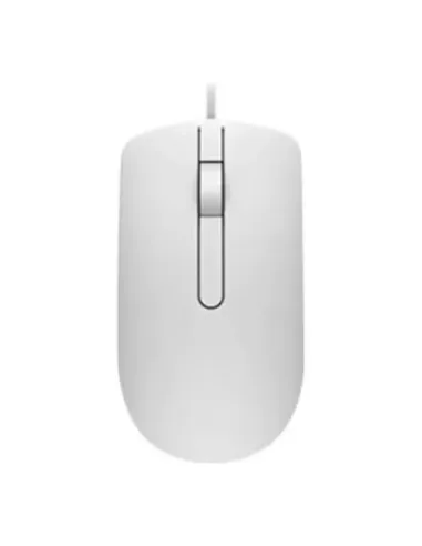 Mouse raton dell ms116 optico 2 botones 1000ppp usb blanco