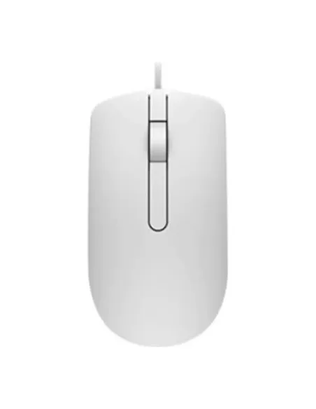 Mouse raton dell ms116 optico 2 botones 1000ppp usb blanco