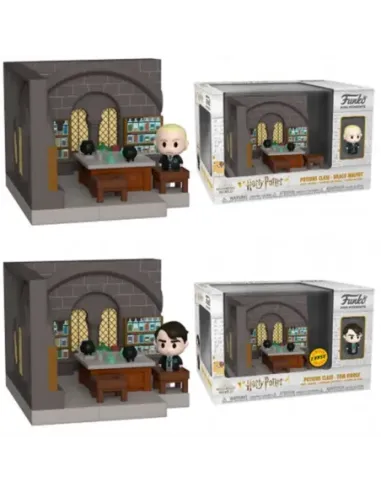 Mini moments funko harry potter aniversario draco malfoy clases de pociones con opcion chase 57362
