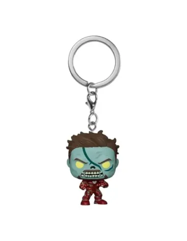 Funko pop keychain llavero marvel what if iron man zombie 57400