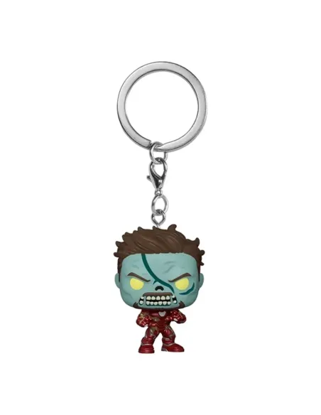 Funko pop keychain llavero marvel what if iron man zombie 57400