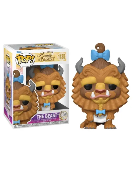 Funko pop disney la bella y la bestia bestia con rizos 57585