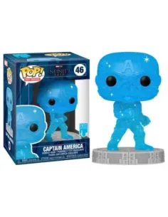 Funko pop marvel infinity saga capitan america gema del espacio 57614