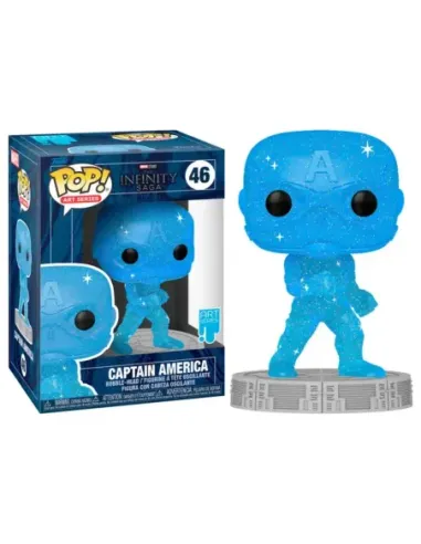 Funko pop marvel infinity saga capitan america gema del espacio 57614