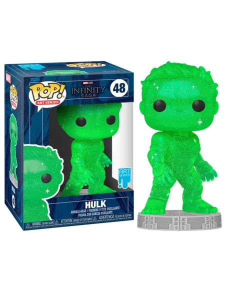 Funko pop marvel infinity saga hulk gema del tiempo 57616