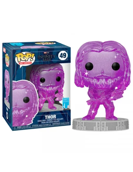 Funko pop marvel infinity saga thor gema del poder 57618