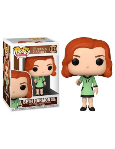 Funko pop series tv gambito de dama queens gambit beth harmon con torre 57689