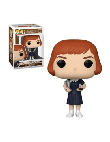 Funko pop series tv gambito de dama queens gambit beth harmon con trofeo 57690