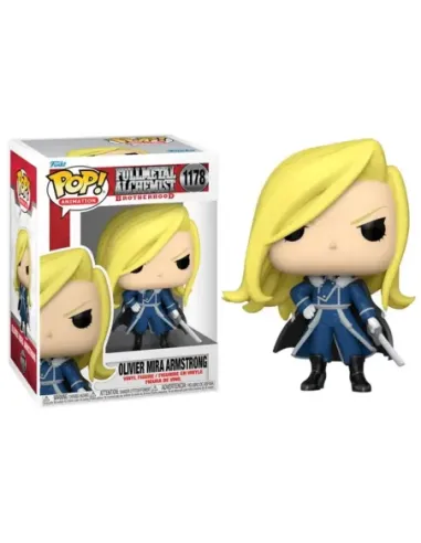 Funko pop animacion fullmetal alchemist brotherhood olivier mira armstrong con espada 57738