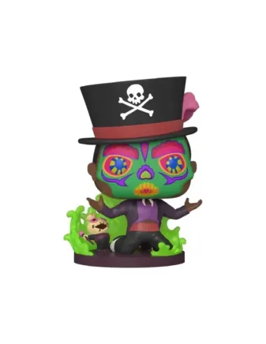 Funko pop disney villanos tiana y el sapo sugar skull facilier base especial