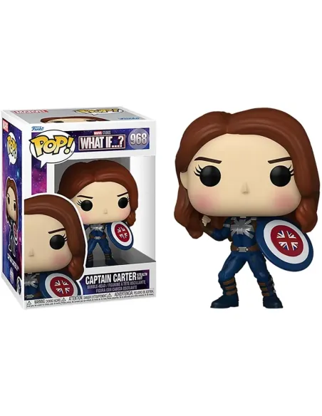 Funko pop marvel what if capitana carter stealth suit 58653