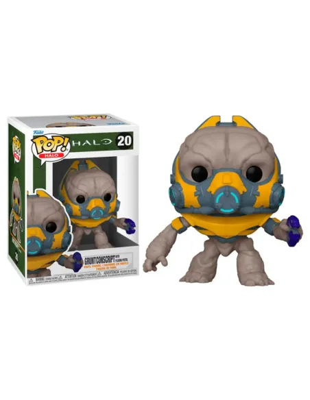 Funko pop videojuegos halo infinite grunt con pistola de plasma 59335