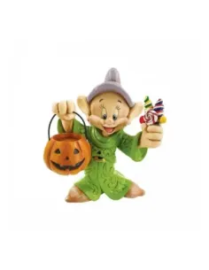 Figura enesco disney blancanieves y los siente enanitos mudito truco o trato