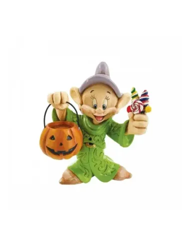 Figura enesco disney blancanieves y los siente enanitos mudito truco o trato