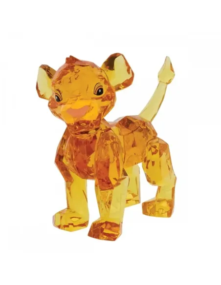 Figura enesco disney cristal el rey leon simba