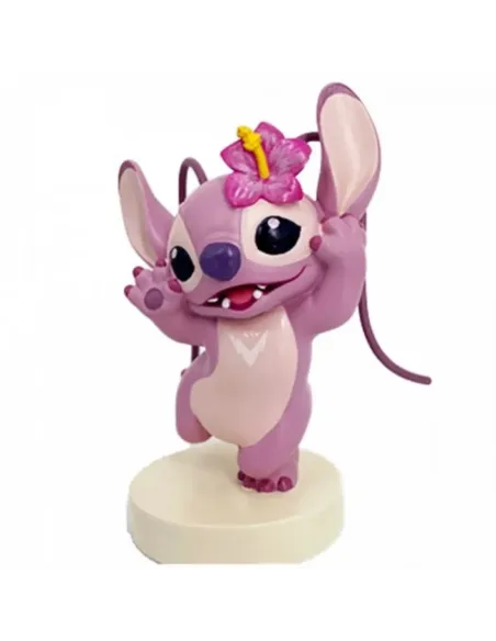 Figura enesco disney lilo y stitch -  angel con flor