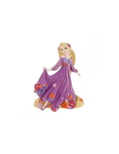 Figura decorativa enesco disney rapunzel floreada