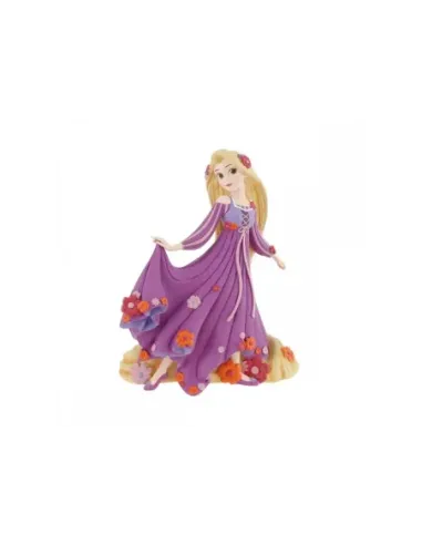 Figura decorativa enesco disney rapunzel floreada