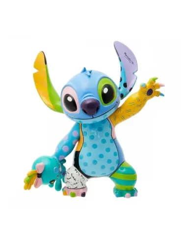 Figura enesco disney stitch y scrump