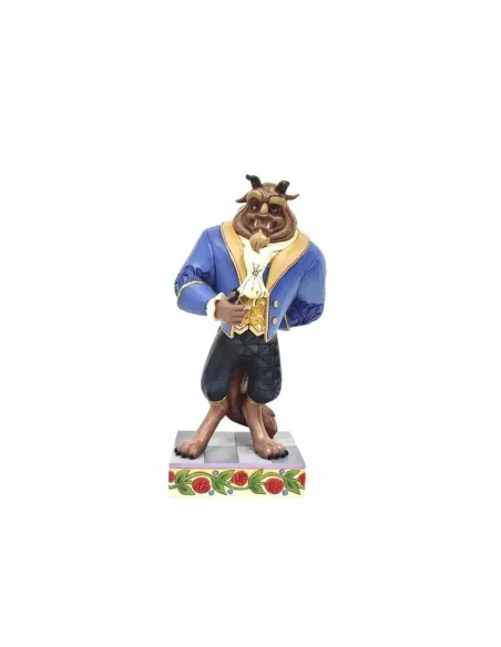 Figura enesco disney bestia en traje