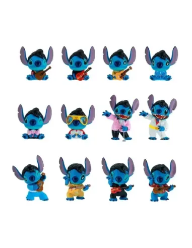 Figura mistery bag enesco disney mini stitch elvis 1 unidad aleatoria