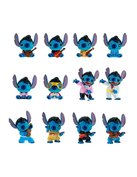 Figura mistery bag enesco disney mini stitch elvis 1 unidad aleatoria