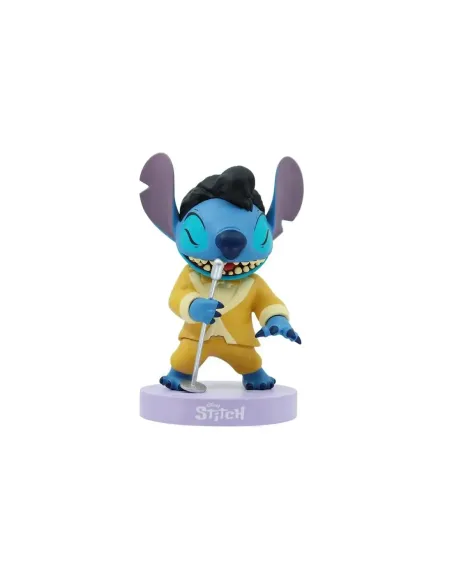 Figura enesco disney stitch elvis traje dorado