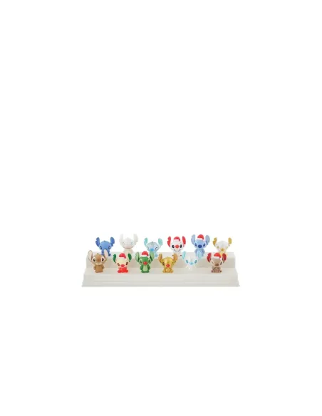 Figura mistery bag enesco grand jester disney mini stitch navideño 1 unidad aleatoria