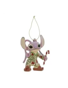 Adorno arbol de navidad enesco disney stitch -  angel pijama navideño
