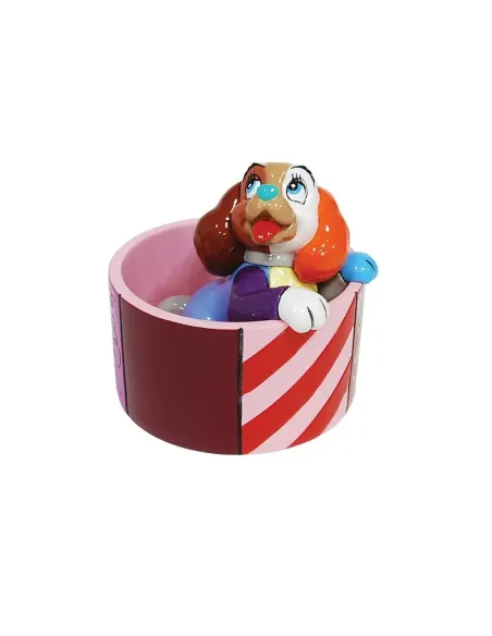 Figura mini enesco la dama y el vagabundo lady by britto