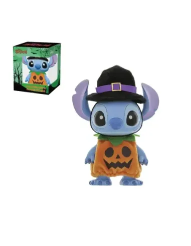 Figura enesco disney stitch halloween calabaza