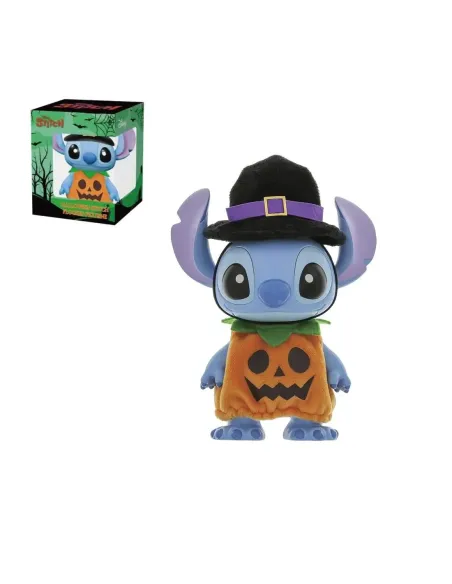 Figura enesco disney stitch halloween calabaza