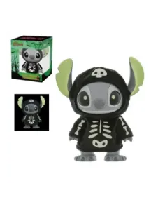 Figura enesco disney stich halloween esqueleto