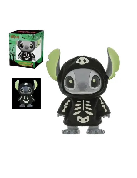 Figura enesco disney stich halloween esqueleto