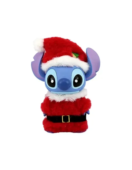 Figura enesco disney stitch papá noel