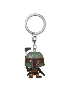 Funko pop keychain llavero star wars the book of boba fett boba fett 60235