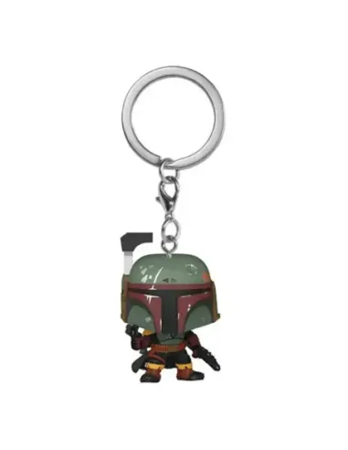 Funko pop keychain llavero star wars the book of boba fett boba fett 60235