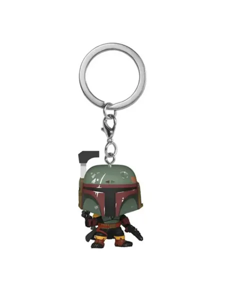 Funko pop keychain llavero star wars the book of boba fett boba fett 60235
