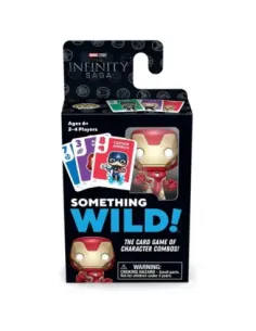 Juego de mesa funko something wild! marvel infinity saga iron man pegi 6 60495