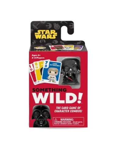 Juego de mesa funko something wild! star wars darth vader pegi 6 60498