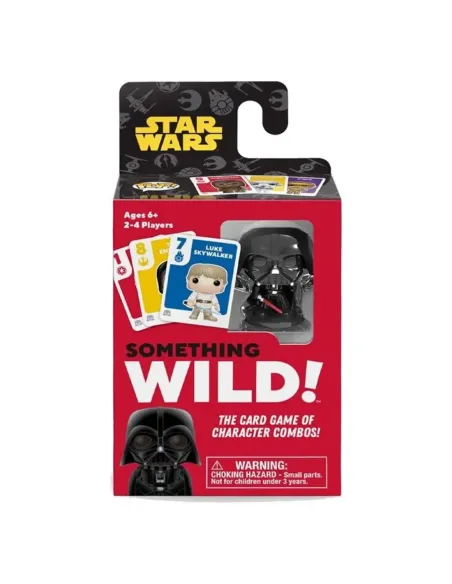 Juego de mesa funko something wild! star wars darth vader pegi 6 60498